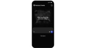 Meta Horizon Create will let people build AI games on a phone