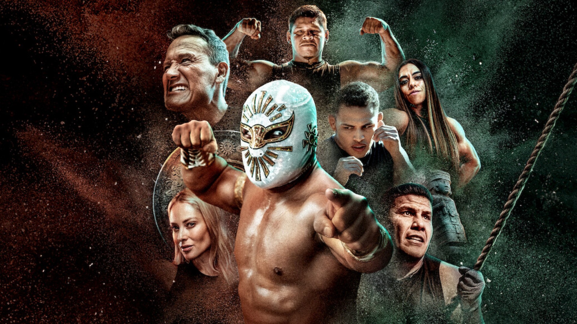 The remaining athletes of Physical 100 Mexico