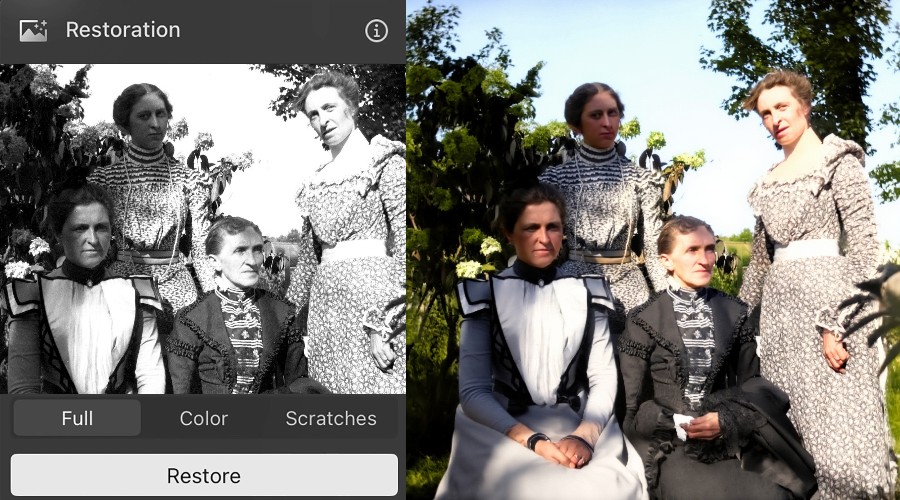 Luminar Photo Restoration