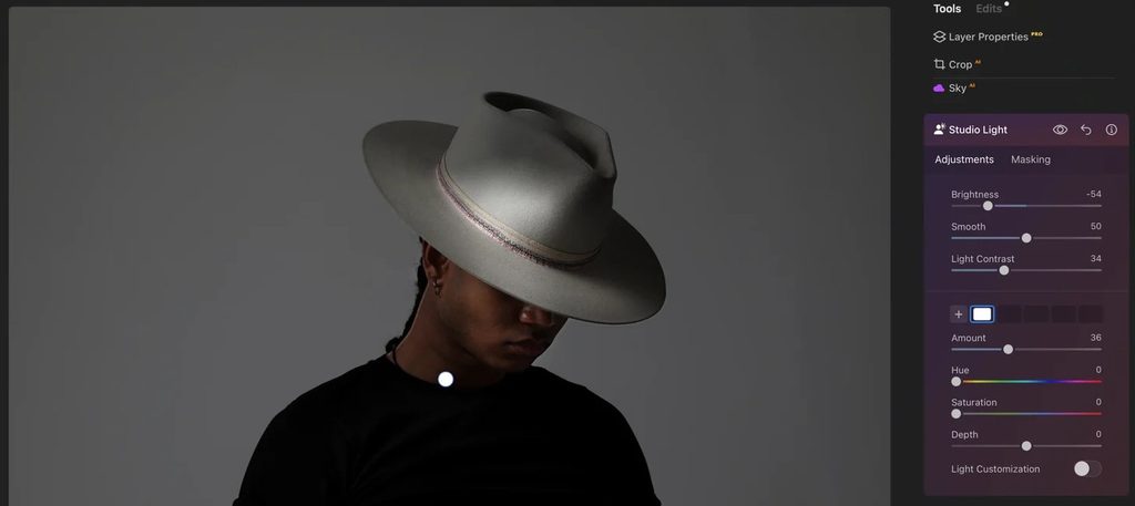 Luminar Studio Light