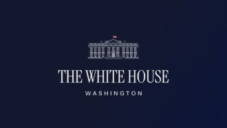 White House graphic for President Donald Trump