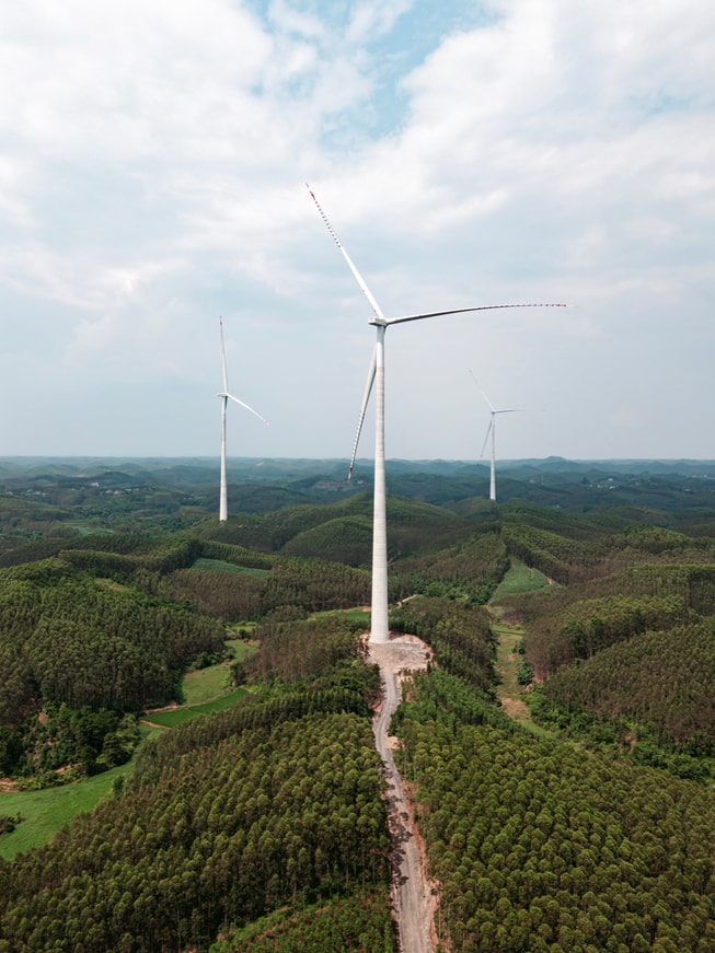 260-megawatt wind project under construction in Guangxi for Apple China Clean Energy Fund