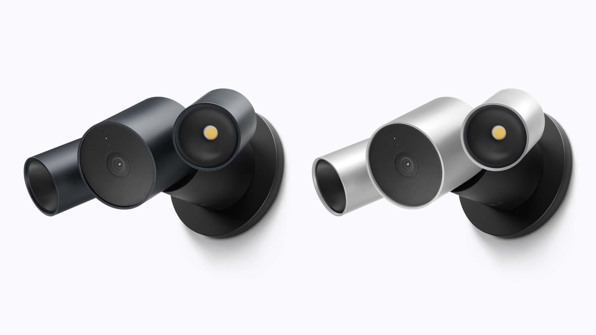 LG Floodlight Cam for Apple Home Collection in Essence Silver and Essence Graphite