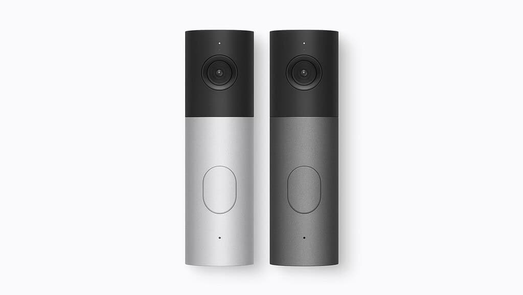 LG Video Doorbell for Apple Home Collection in Essence Silver and Essence Graphite