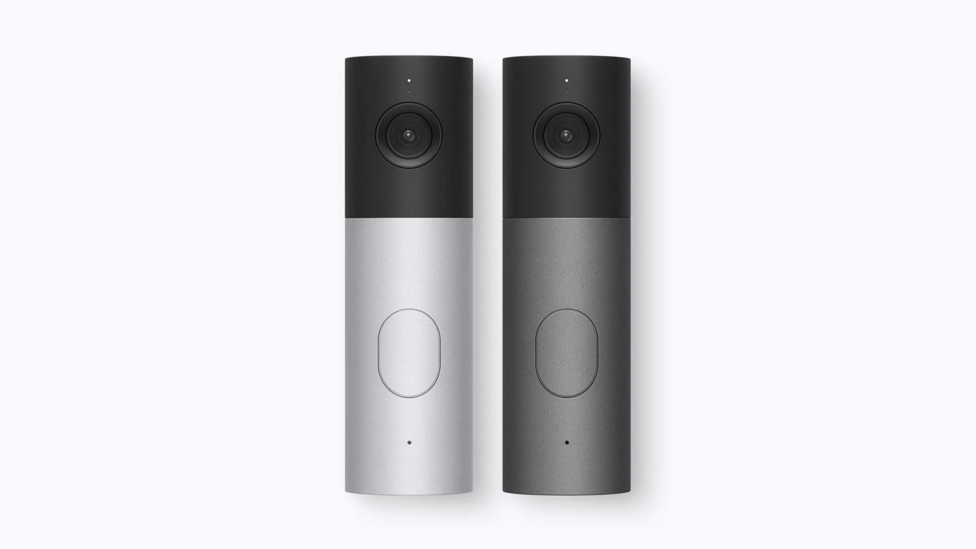 LG Video Doorbell for Apple Home Collection in Essence Silver and Essence Graphite