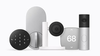 Apple Home Collection lineup of LG and Schneider Electric cameras, thermostats, doorbell and lock