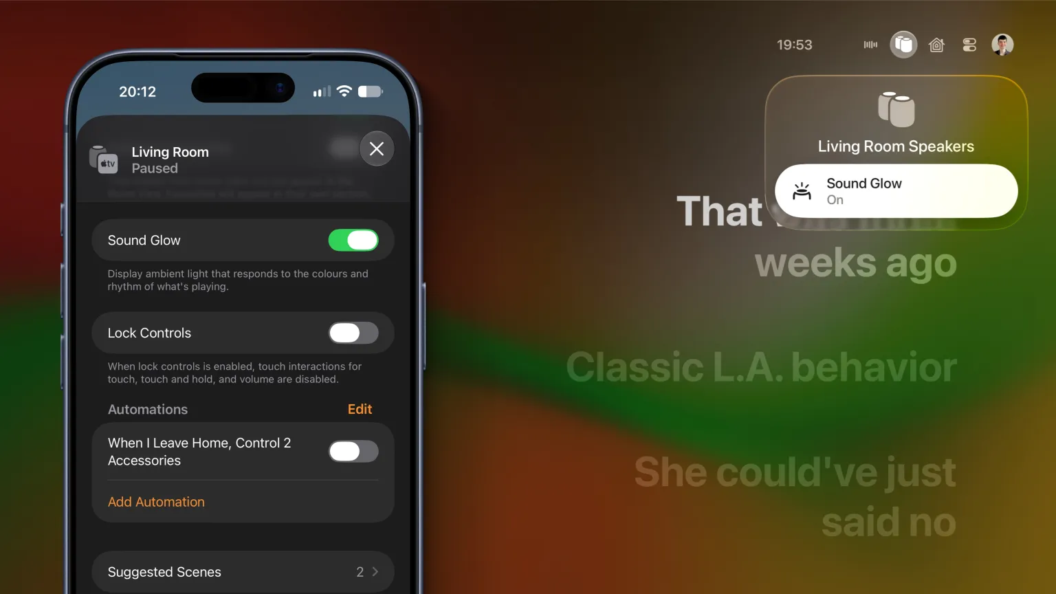 Apple HomePod Sound Glow
