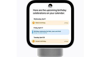 Apple HomeView Calendar Events