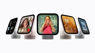 Apple HomeView in silver, starlight, rose pink and space gray