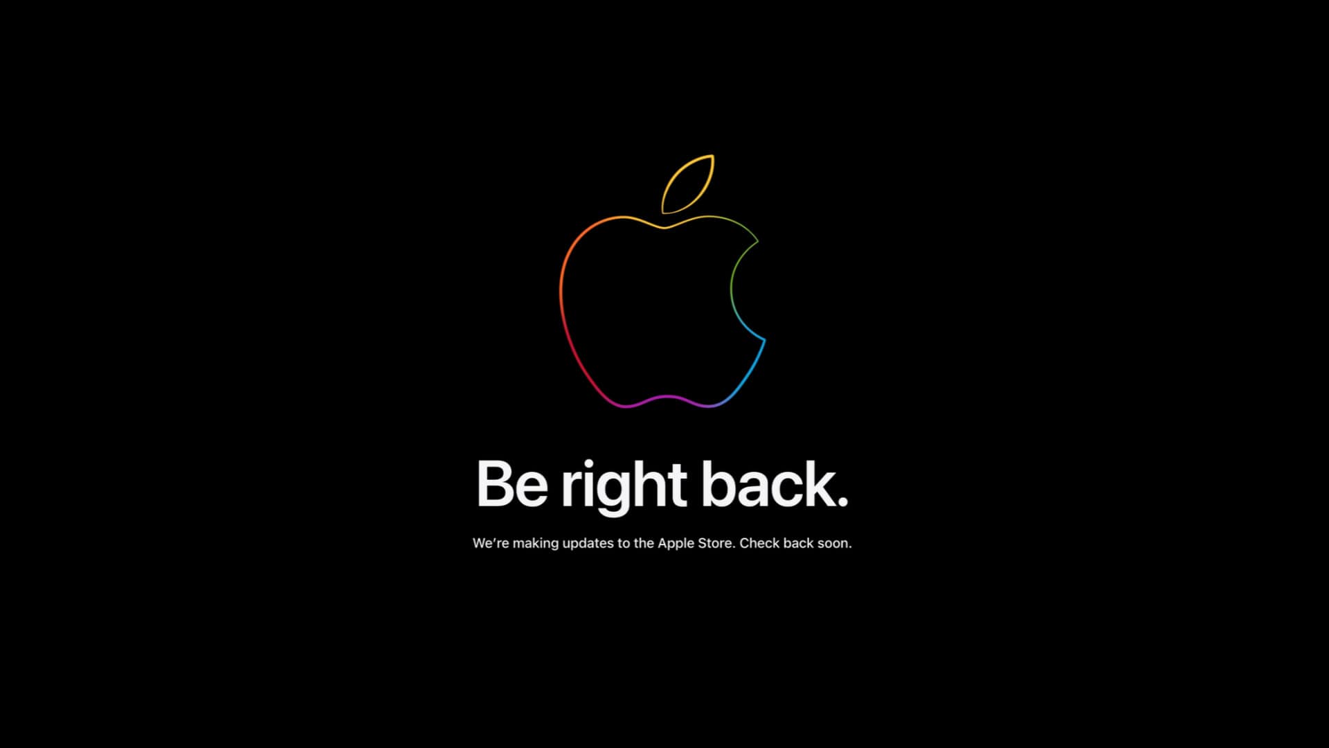Apple Store Goes Down Ahead of Today's 'Pro and Tell' Event