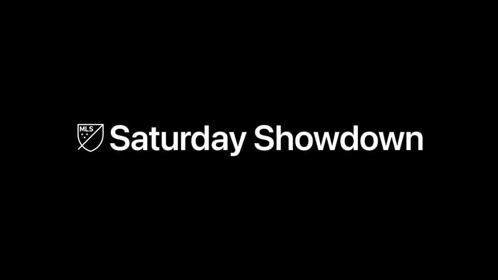MLS Saturday Showdown match on Apple TV