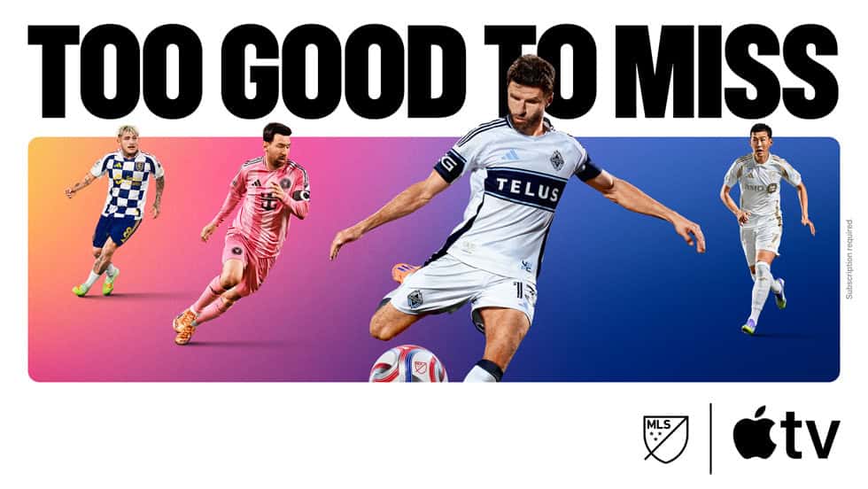 MLS Cup Playoffs schedule on Apple TV: wild cards November 18, final December 18