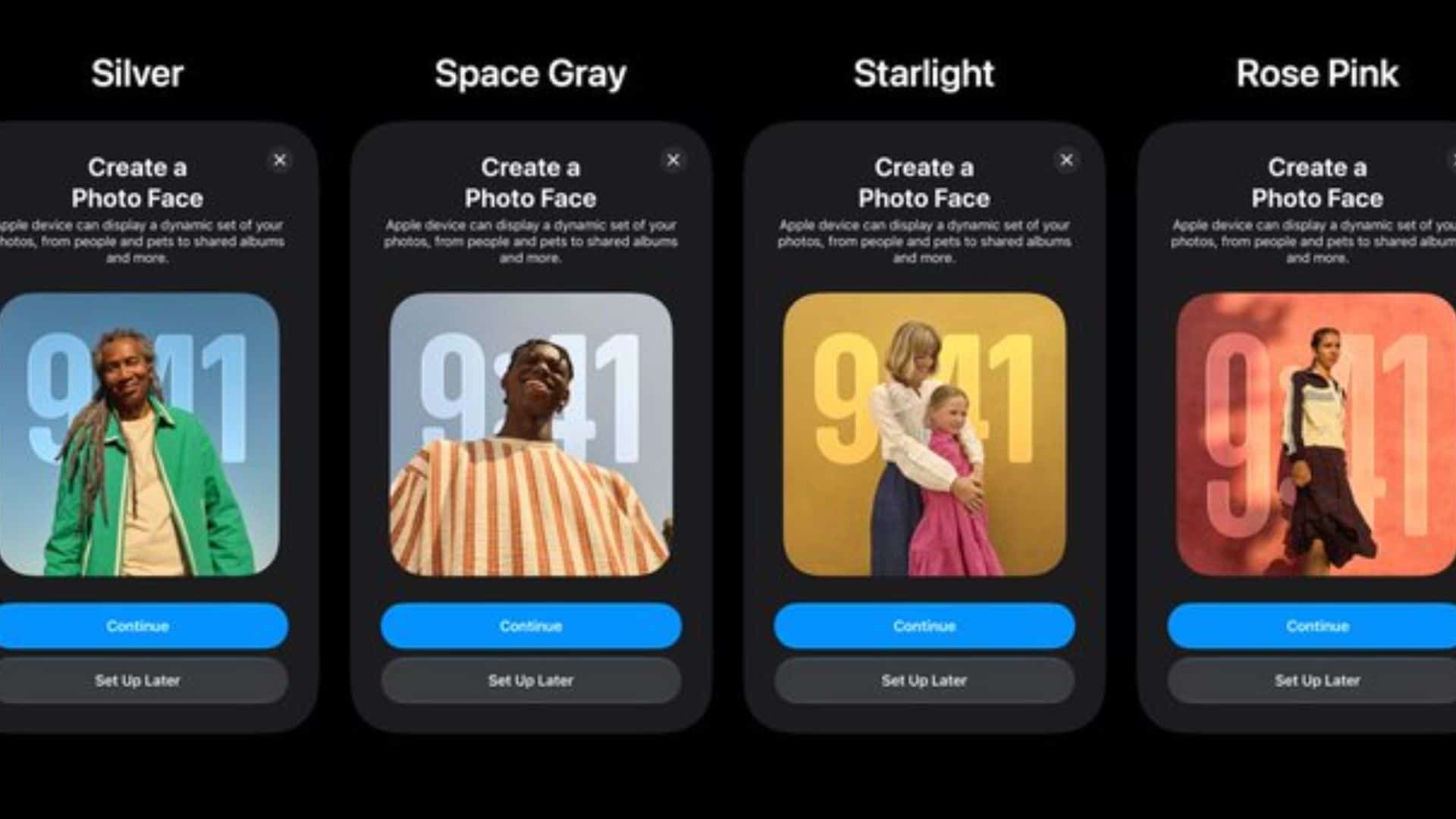 Apple home device colors