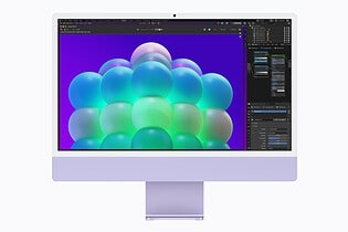 iMac with M6 running Blender