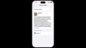 Apple Pushes iPhone Users Still on iOS 26 to Upgrade to iOS 27