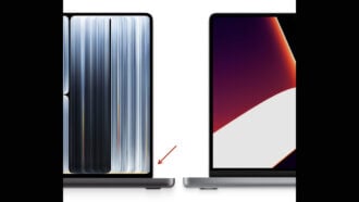 Apple's New OLED MacBook Pro Has Rounded Bottom Screen Corners
