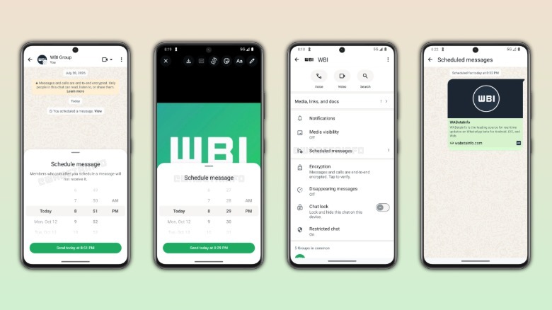 Schedule Message WhatsApp