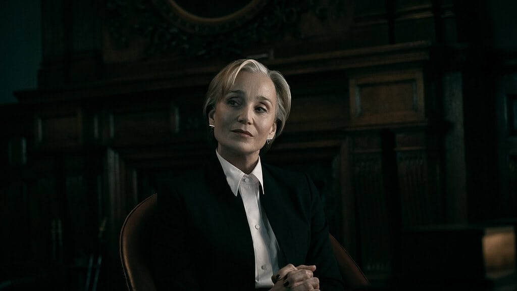 Kristin Scott Thomas in Slow Horses season 6 finale