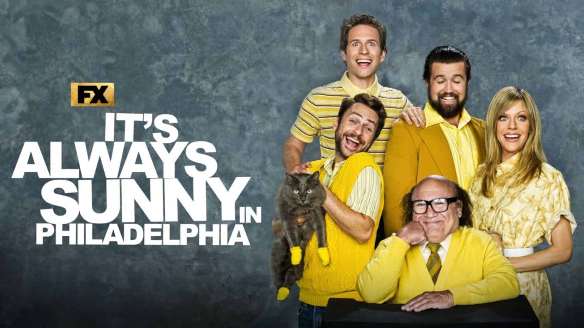 The cast of It’s Always Sunny in Philadelphia