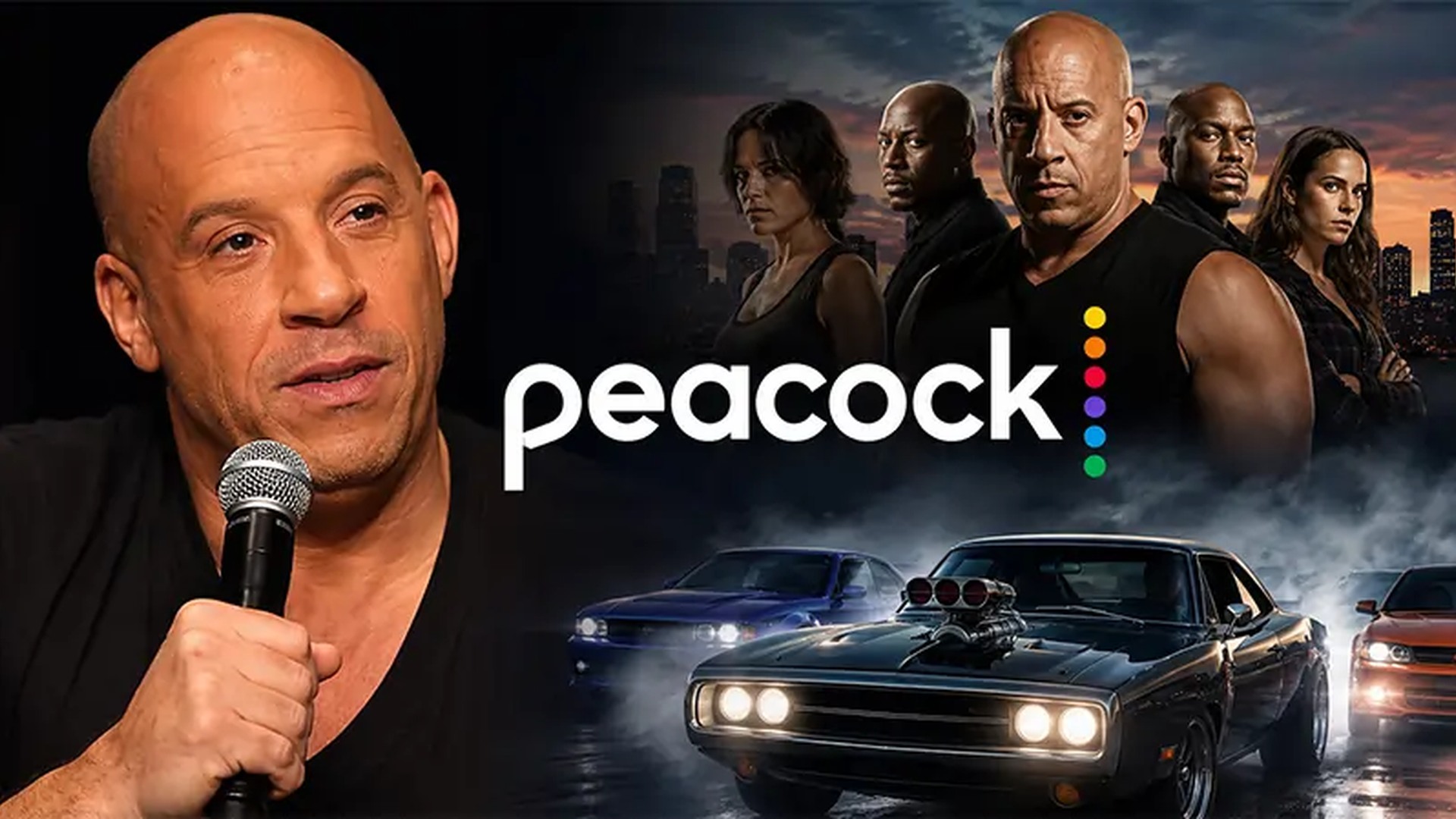 Vin Diesel announces the Fast and Furious television expansion at the NBCUniversal upfront