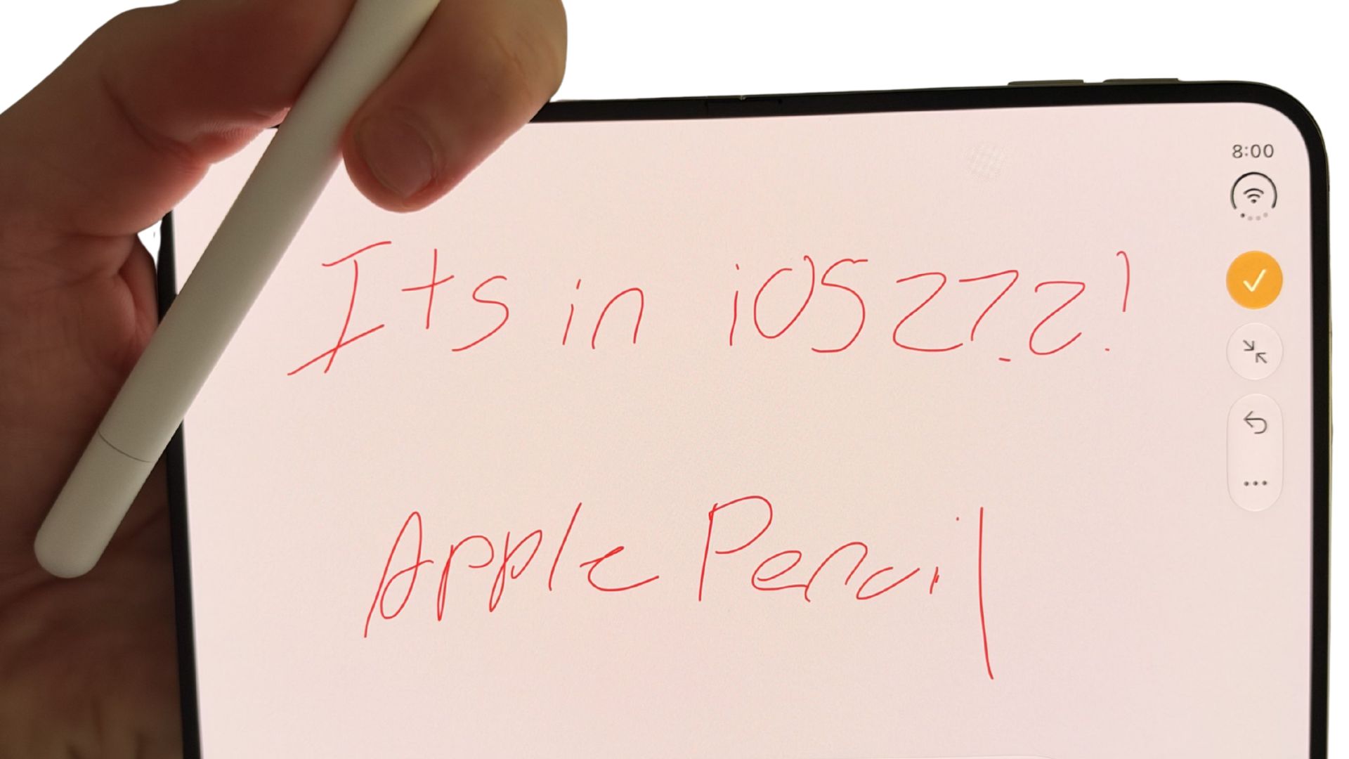 iPhone Duo Apple Pencil Demo