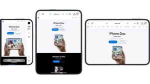 Apple Investigates A Fix For The Narrow Safari Layout On iPhone Duo