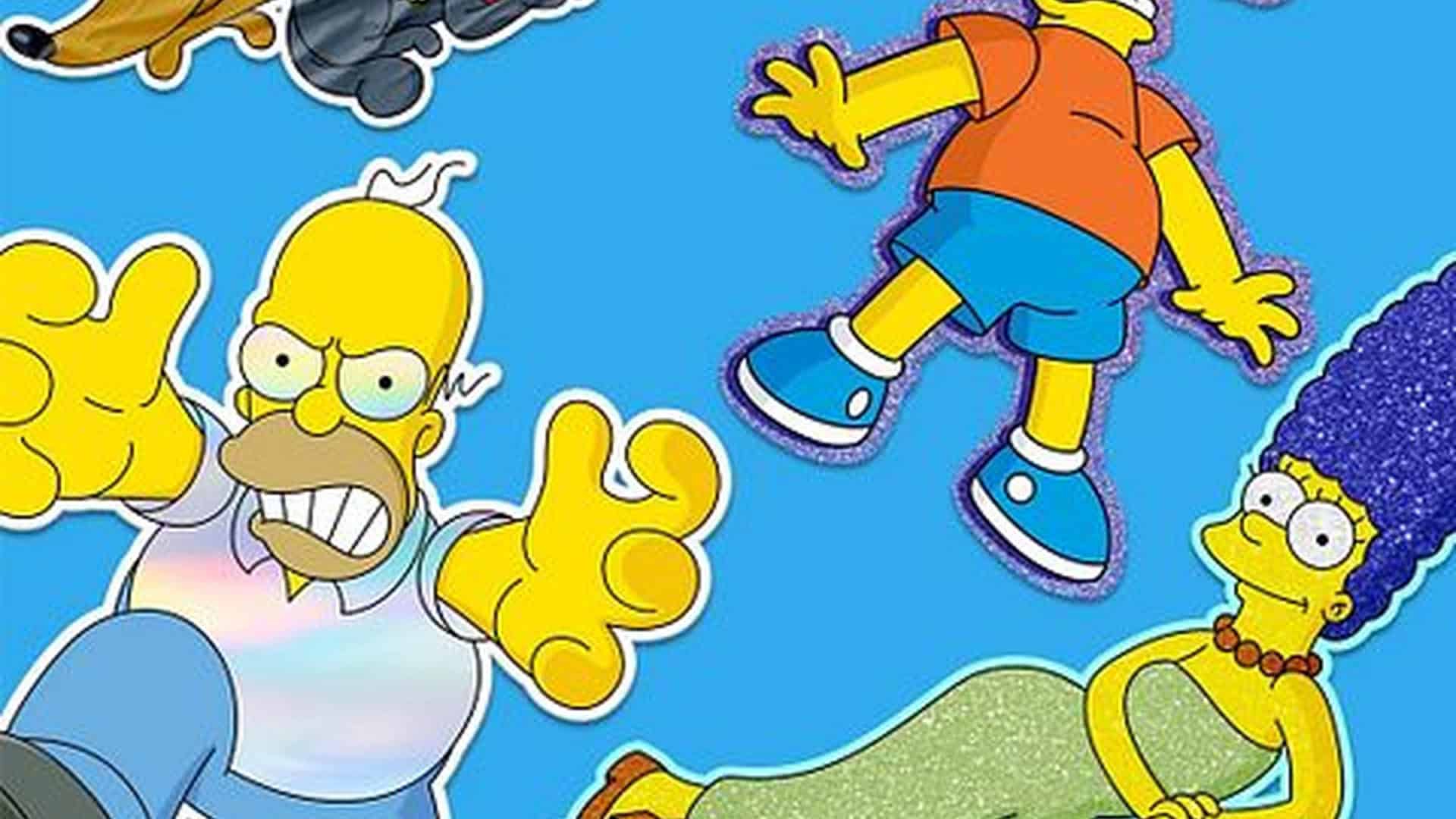 The Simpson family in Season 38 promotional artwork