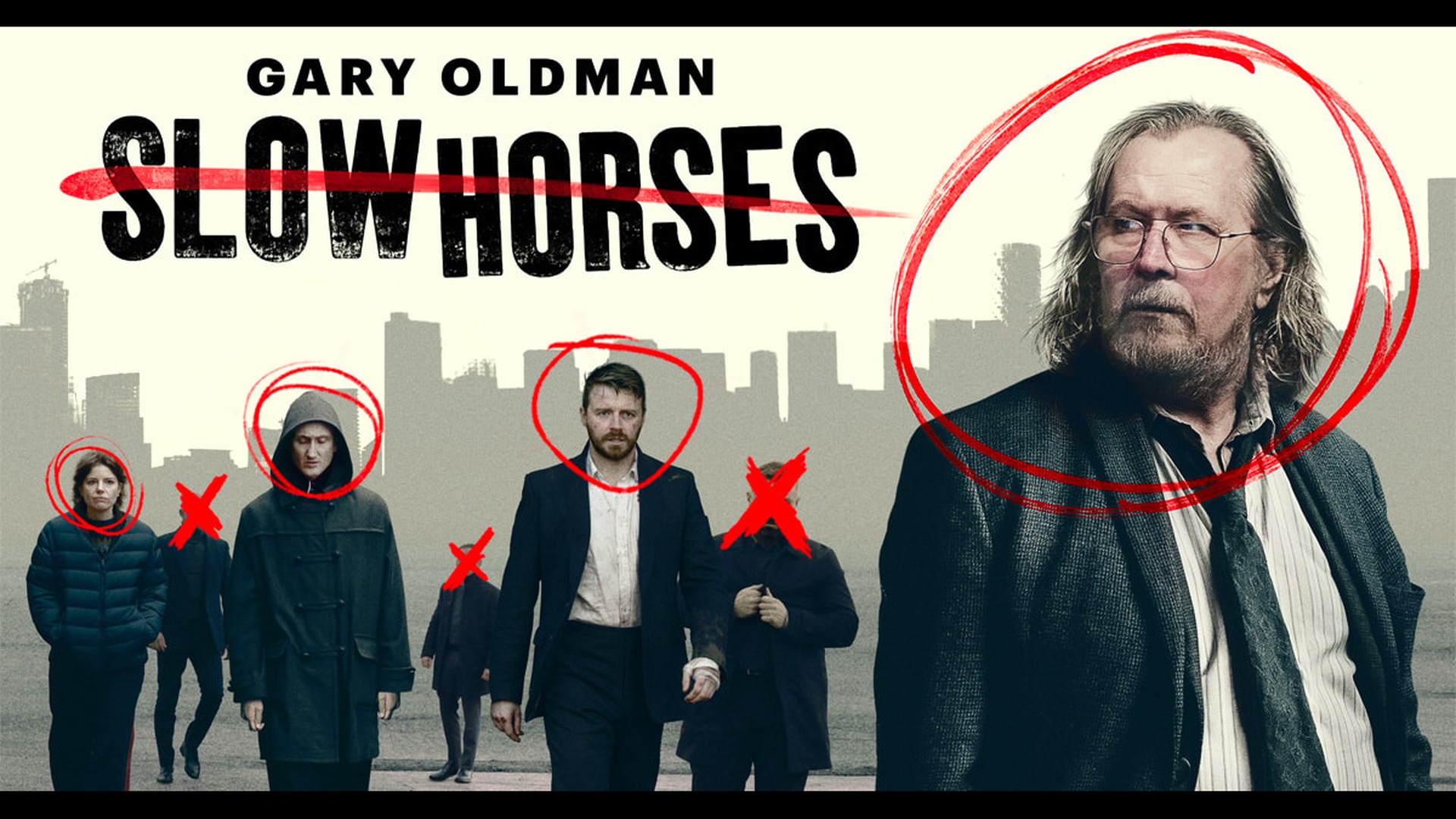 Gary Oldman as Jackson Lamb in Slow Horses