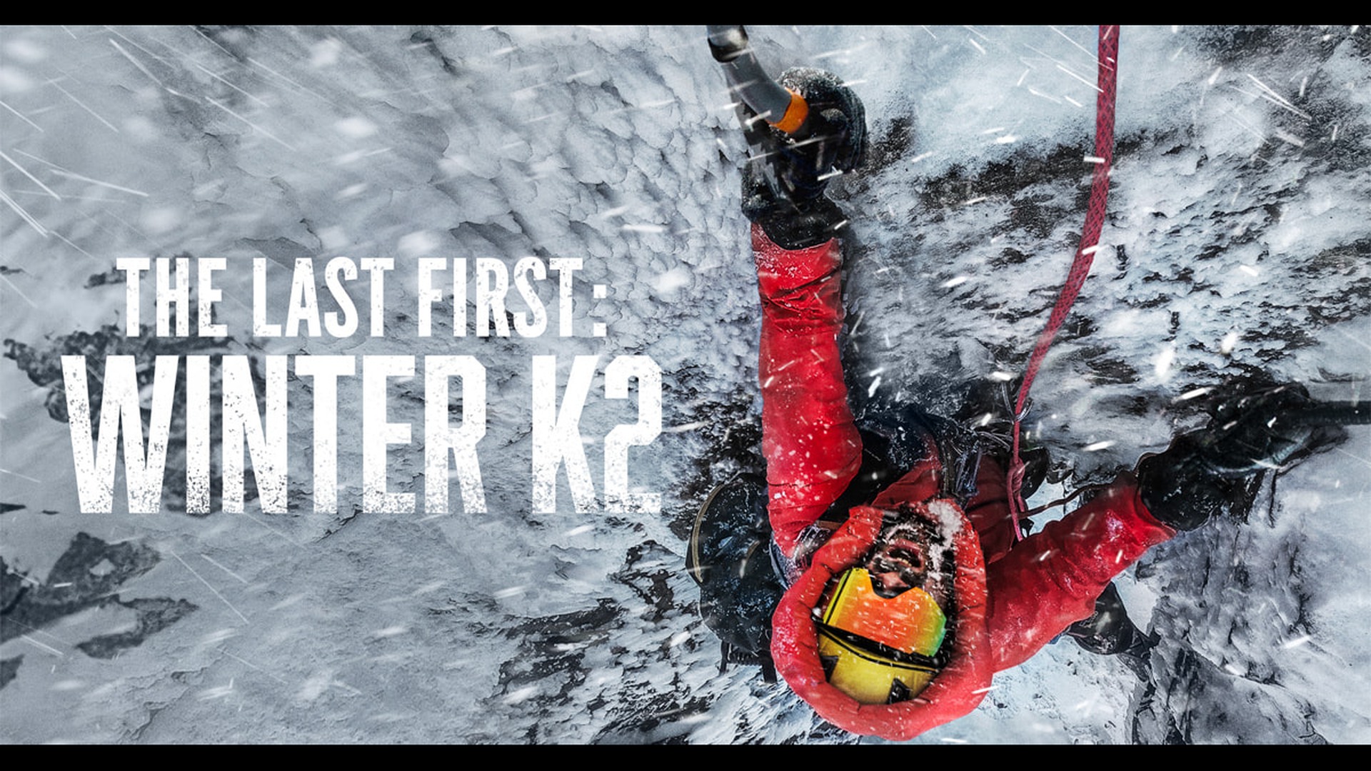 A climber in The Last First Winter K2