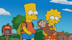 The Simpsons Season 38 Episode 2 Recap: Why Bart and Lisa Fight Over an Abandoned Baby Chimp