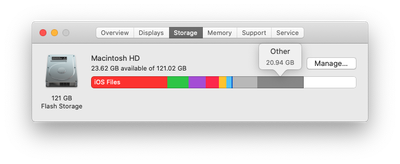 macos system storage over 100gb macos system storage over 100gb